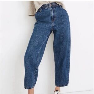 Madewell High-Rise Dark Blue Jeans
